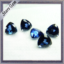 Synthetischer Korund # 34 Blue Lab Sapphire für Schmuck Einstellung